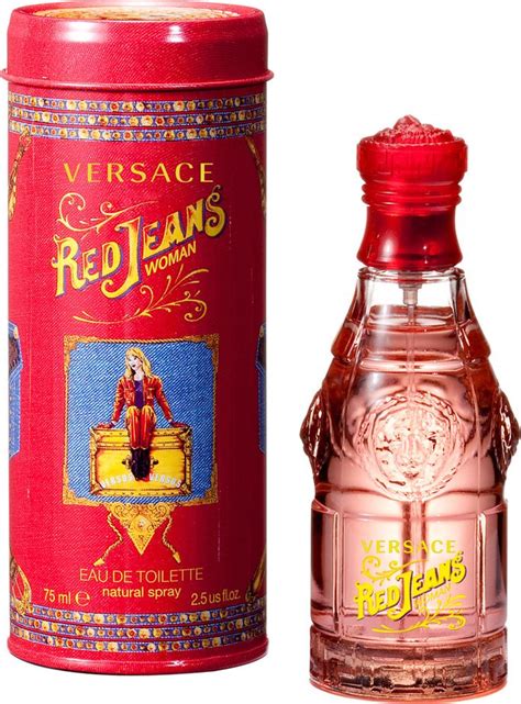 versace red jeans bottle can